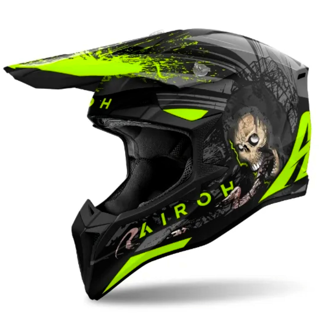 Airoh Wraaap Darkness Matt MX Helmet