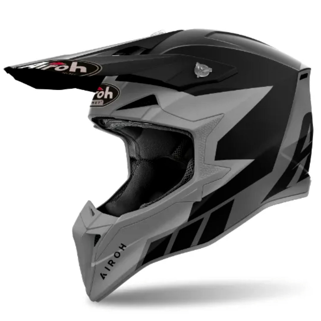 Airoh Wraaap Reloaded Matt MX Helmet Anthracite