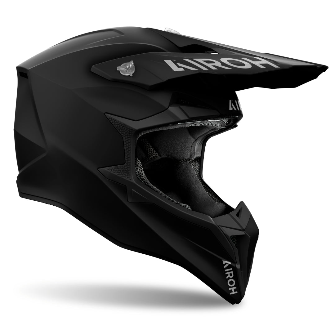 Airoh Wraaap Colour Matt MX Helmet Black