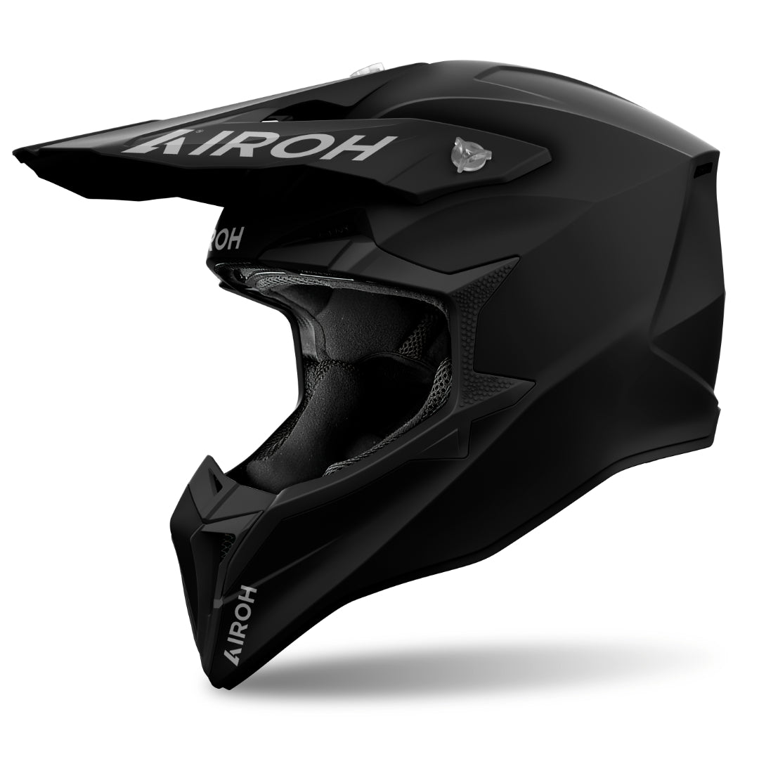 Airoh Wraaap Colour Matt MX Helmet Black