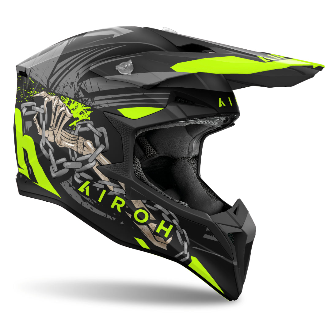 Airoh Wraaap Darkness Matt MX Helmet