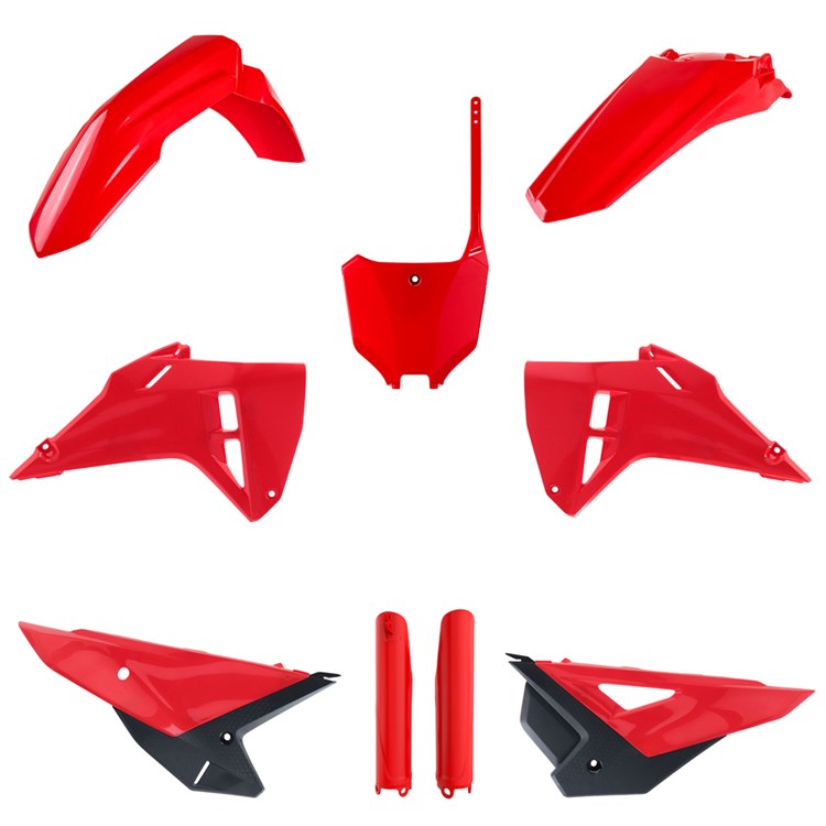 Polisport Plastic Kit HONDA CRF250R 2025, CRF450R 2025 Red OEM