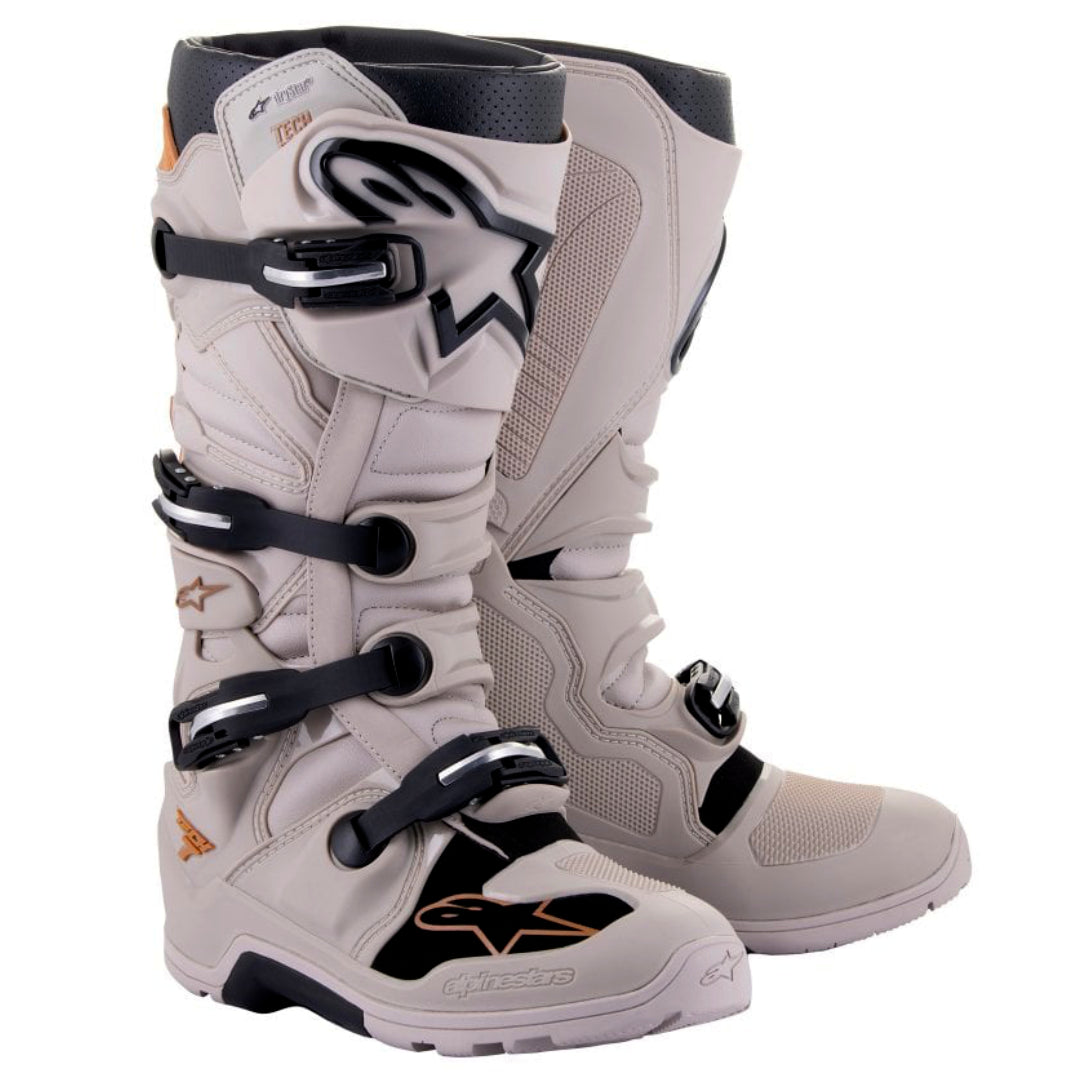 Alpinestars Tech 7 Enduro DRYSTAR Boots Grey/Sand