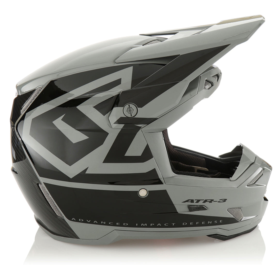 6D ATR-3 MX Helmet Hex Gloss Black