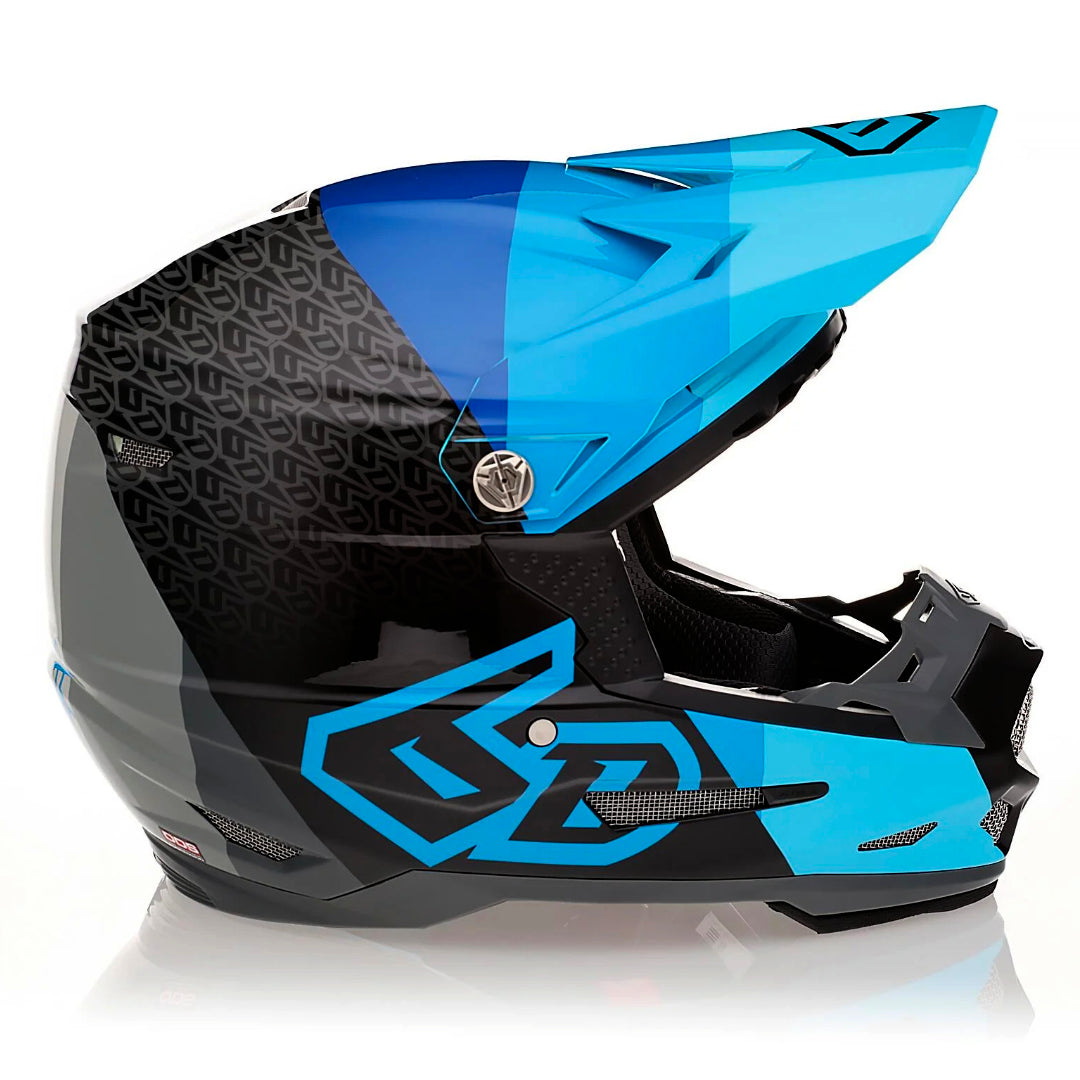 6D ATR-2Y Youth MX Helmet Range Blue