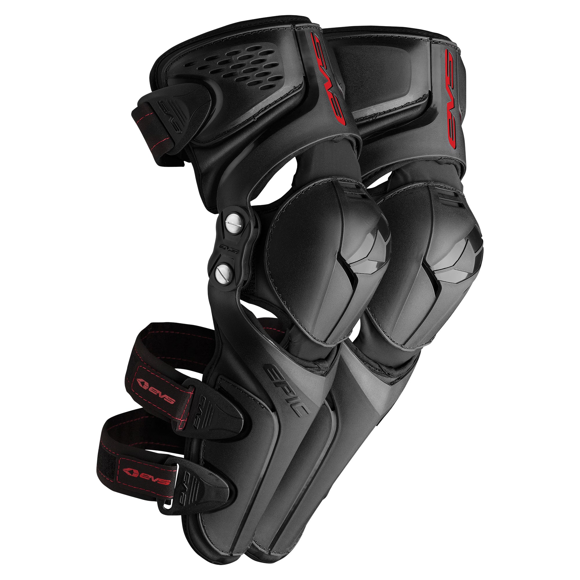 EVS Epic Knee Guards Adult CE Black - Pair