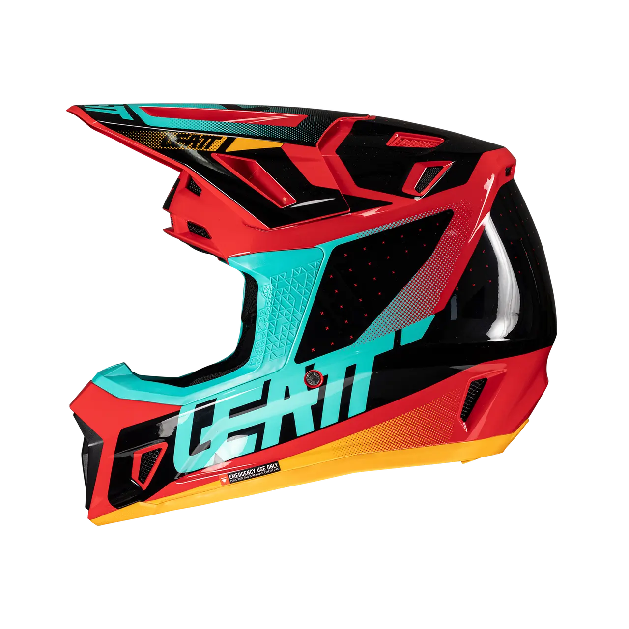 Leatt Moto 7.5 V25 MX 2025 Helmet Red