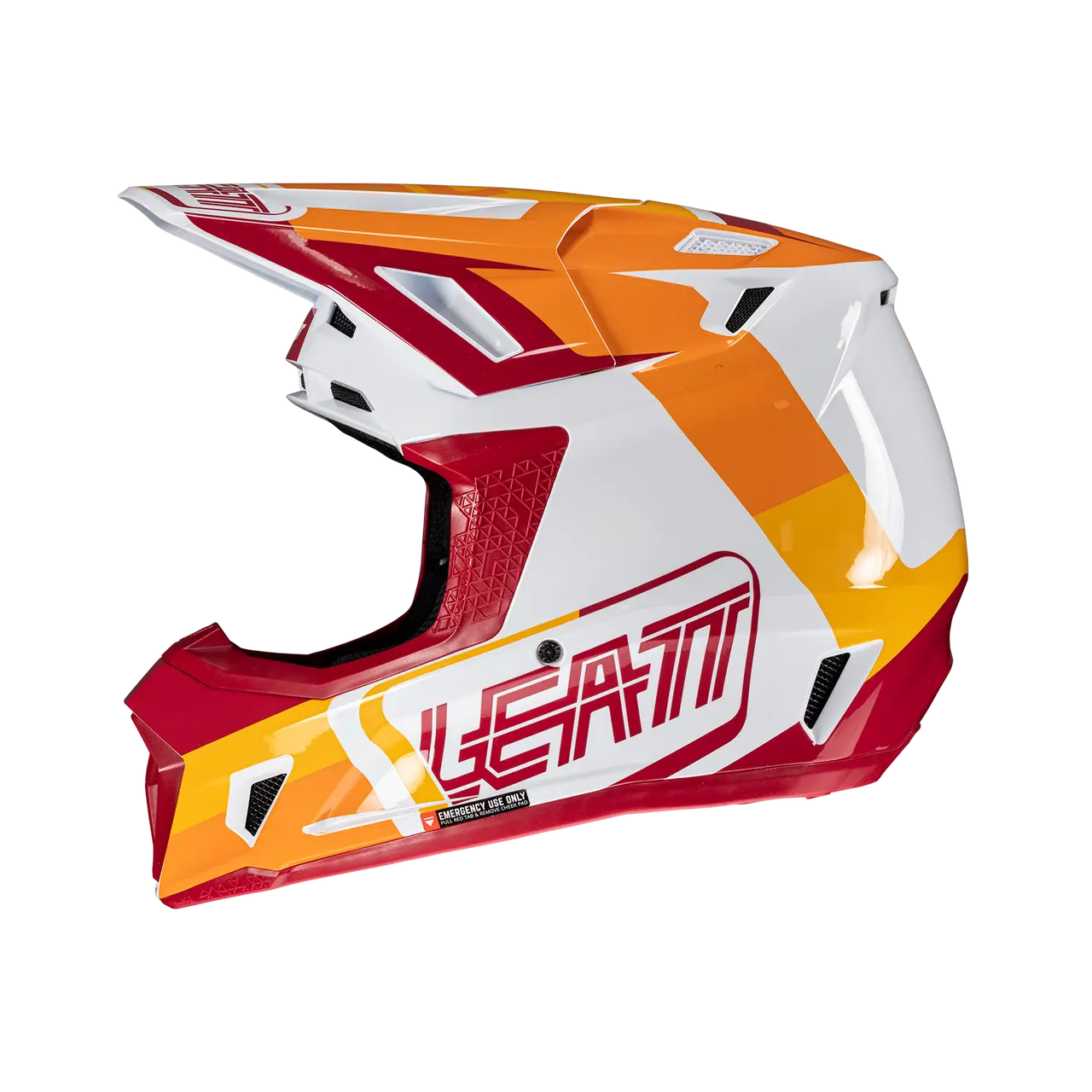 Leatt Moto 7.5 V25 MX 2025 Helmet Ruby