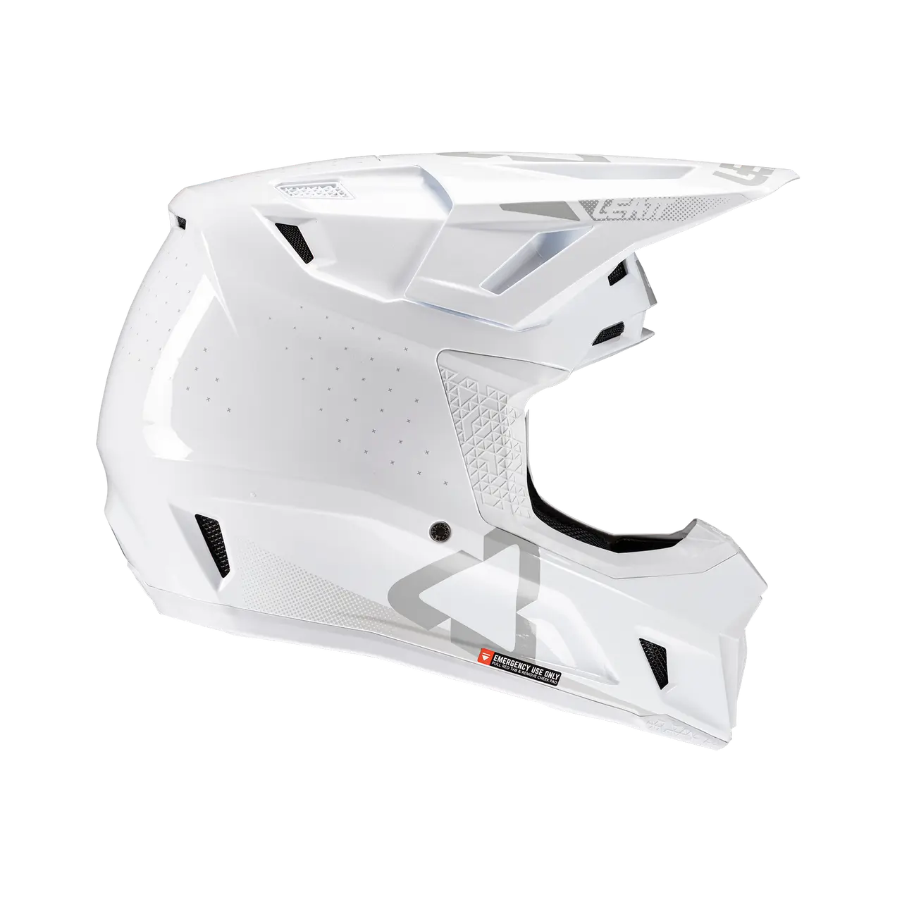 Leatt Moto 7.5 V25 MX 2025 Helmet White