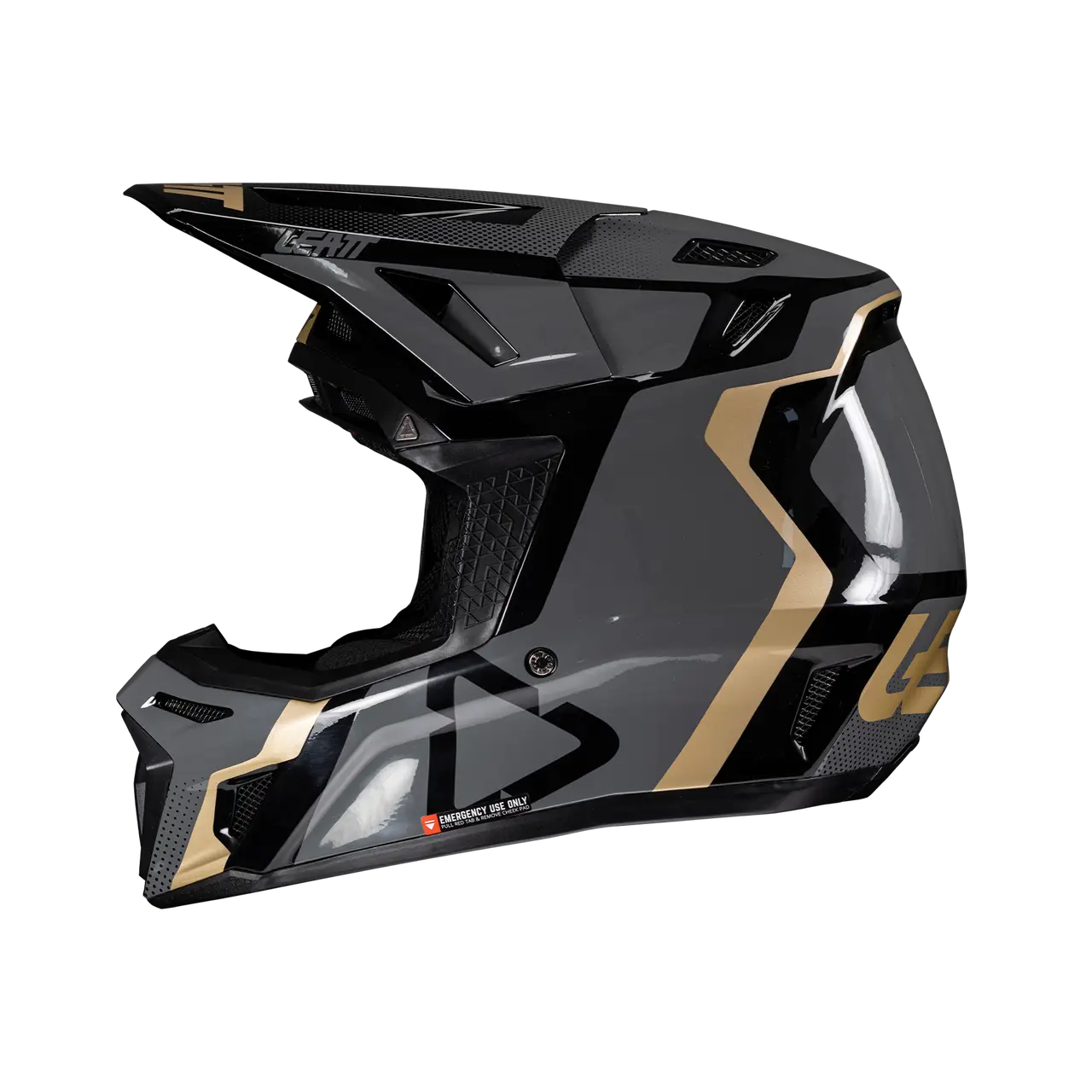 Leatt Moto 8.5 V25 MX 2025 Helmet Black