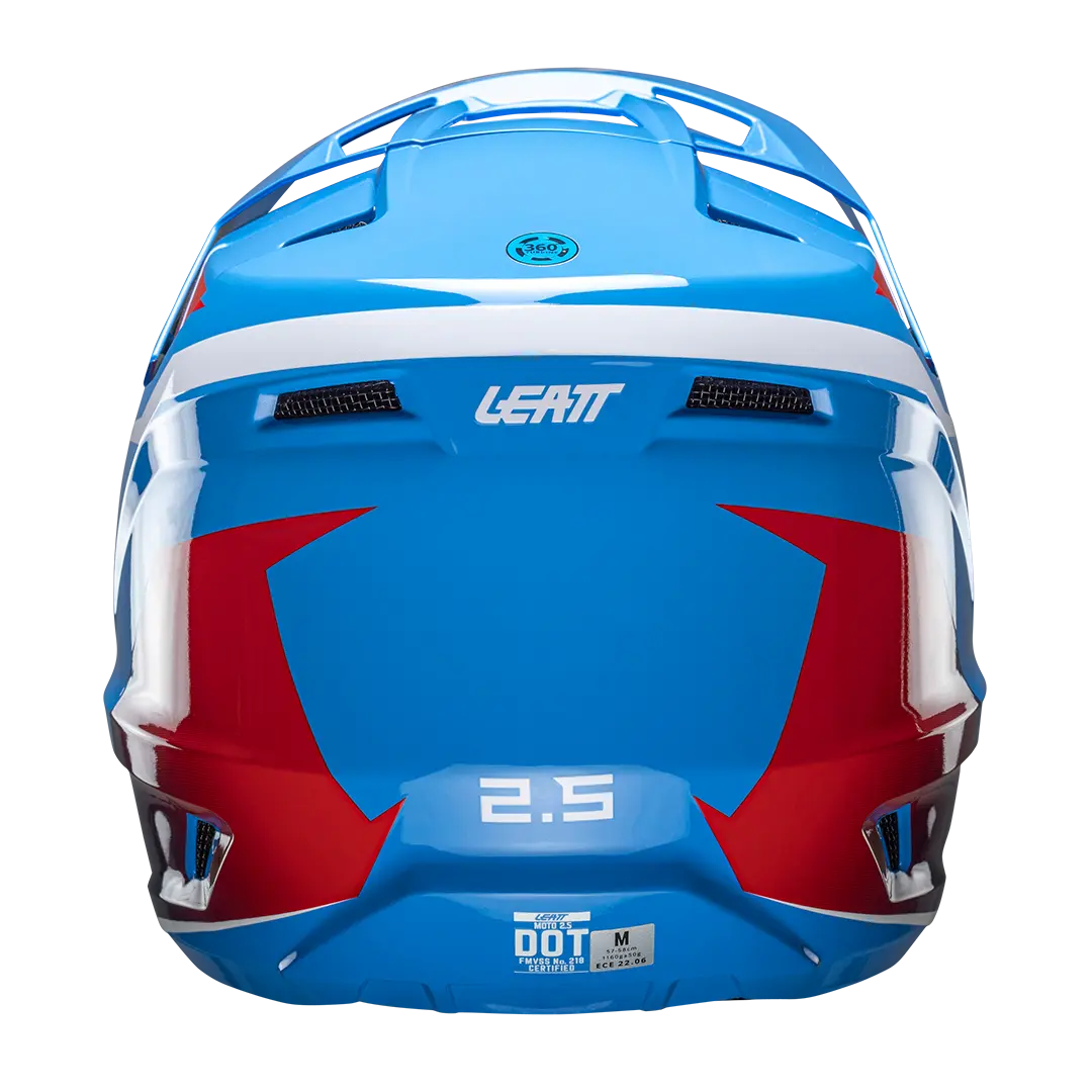 Leatt Moto 2.5 V25 MX 2025 Helmet Royal Blue