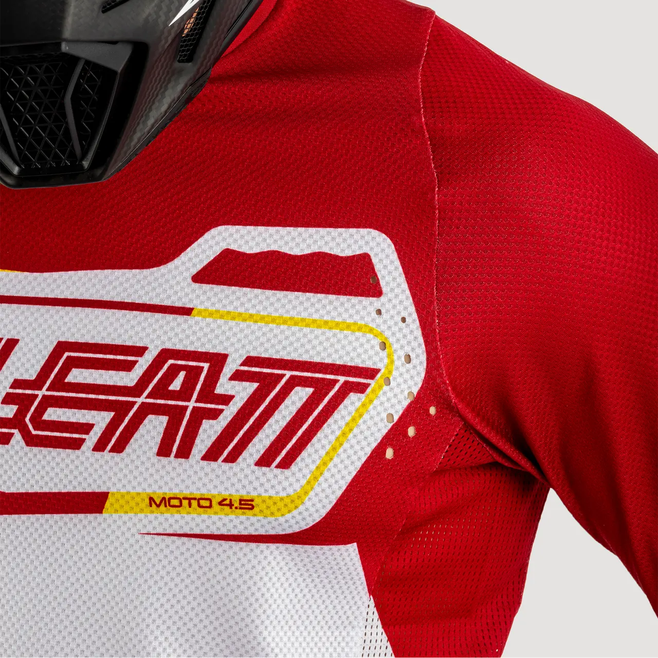 Leatt Moto 4.5 Lite MX Jersey 2025 Pitboard Ruby