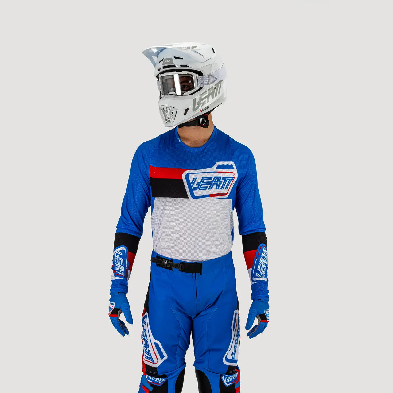 Leatt Moto 4.5 Lite MX Jersey 2025 Pitboard Royal