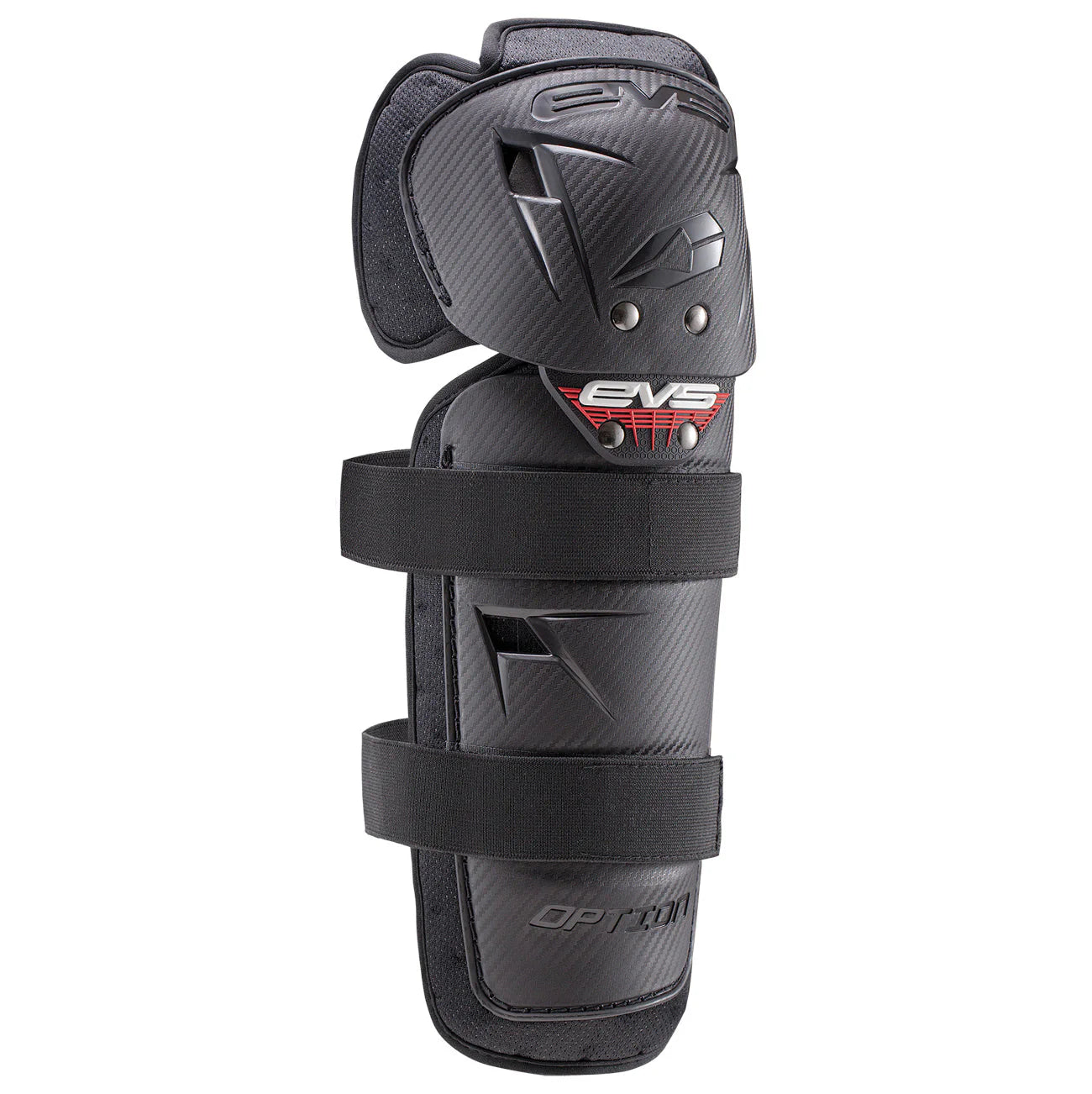 EVS Option Knee Guards Adult Black - Pair