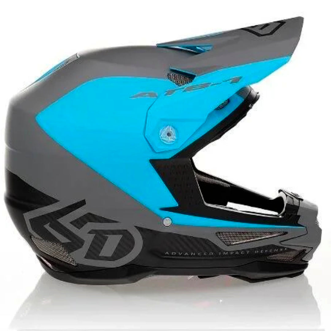 6D ATB-1 MTB Helmet Quest Cyan Matte