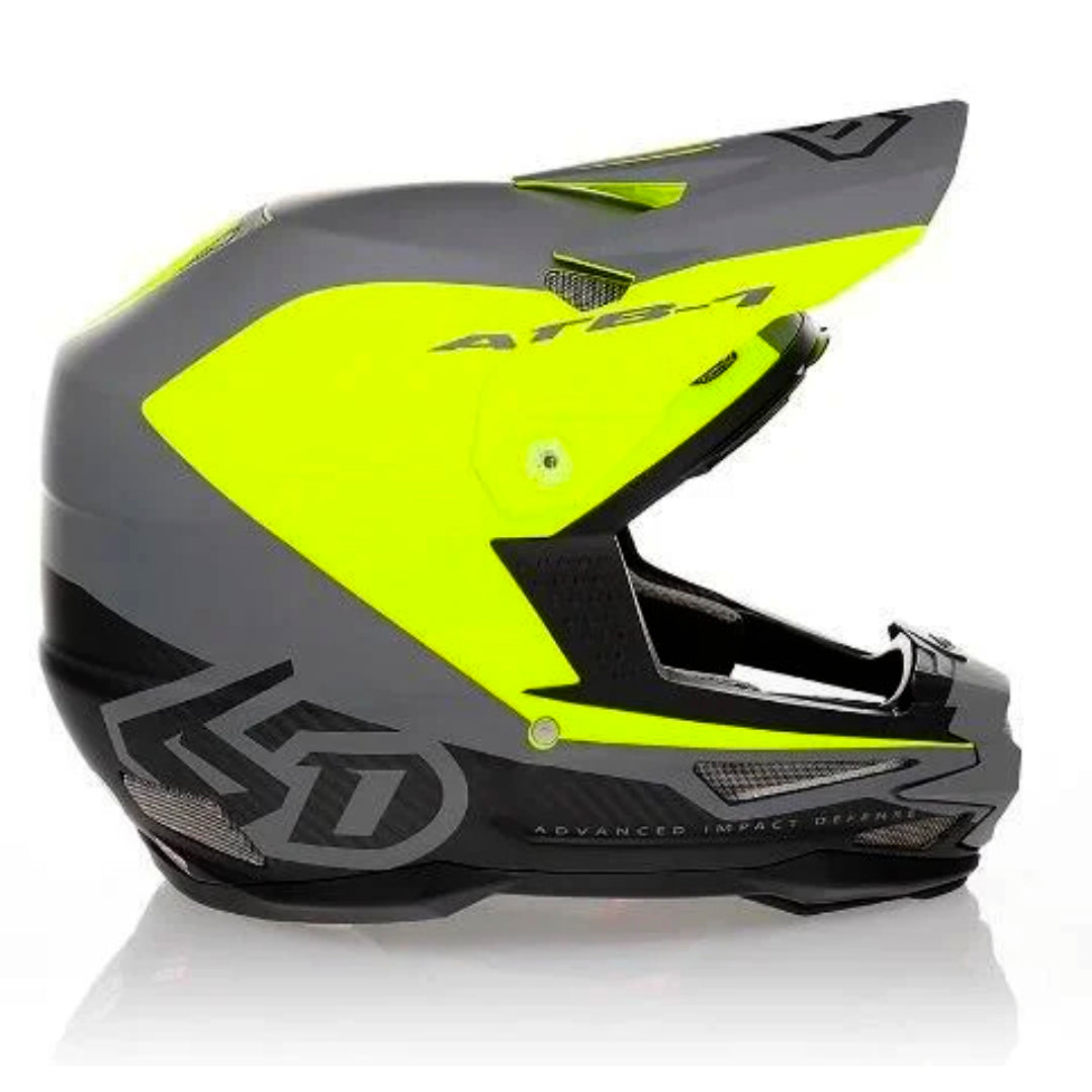 6D ATB-1 MTB Helmet Quest Neon Yellow