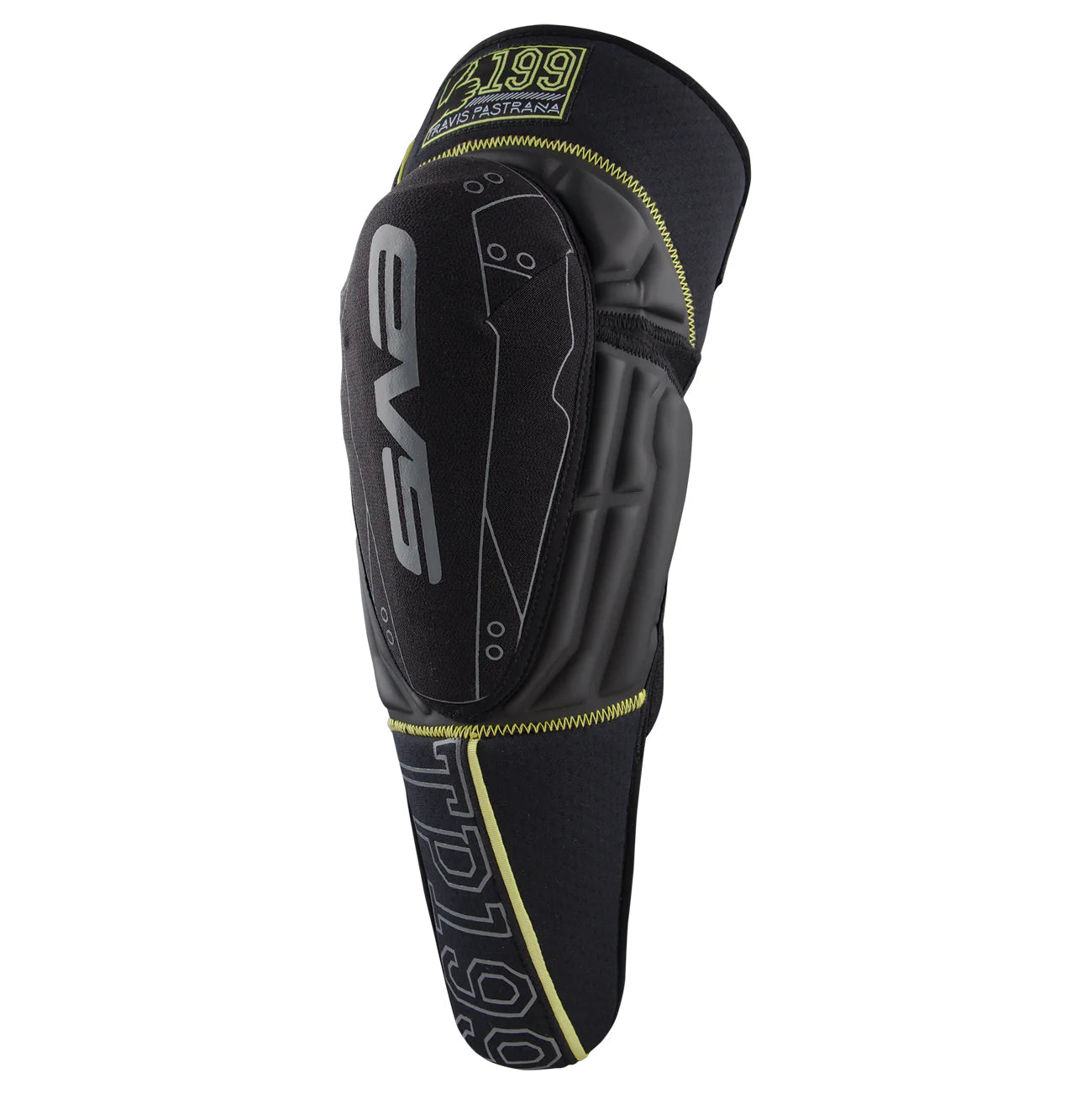 EVS TP199 Knee Guards Black/Hi-Viz Pair