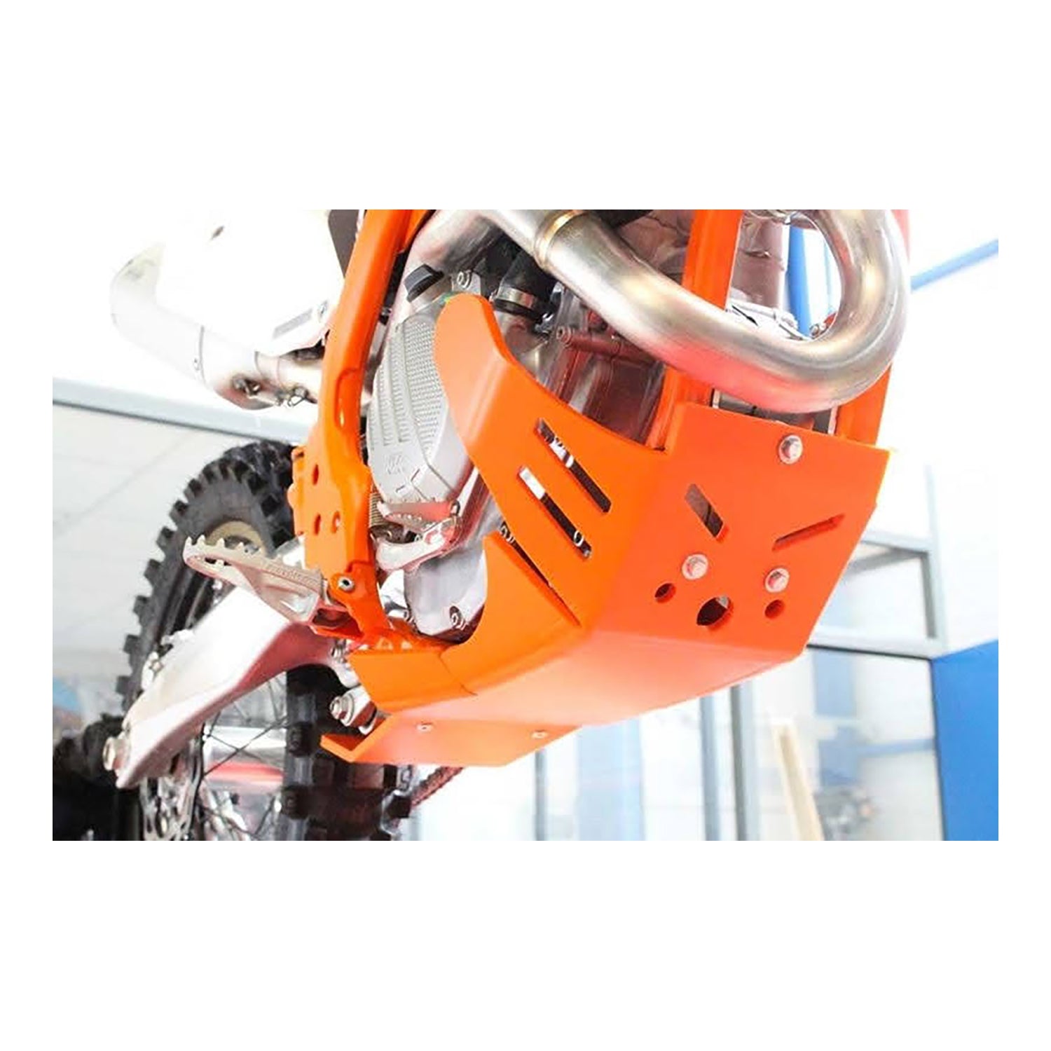 AXP Xtrem HDPE Skid Plate (Orange) KTM SXF250-SXF350-XCF250-XCF350 16-18