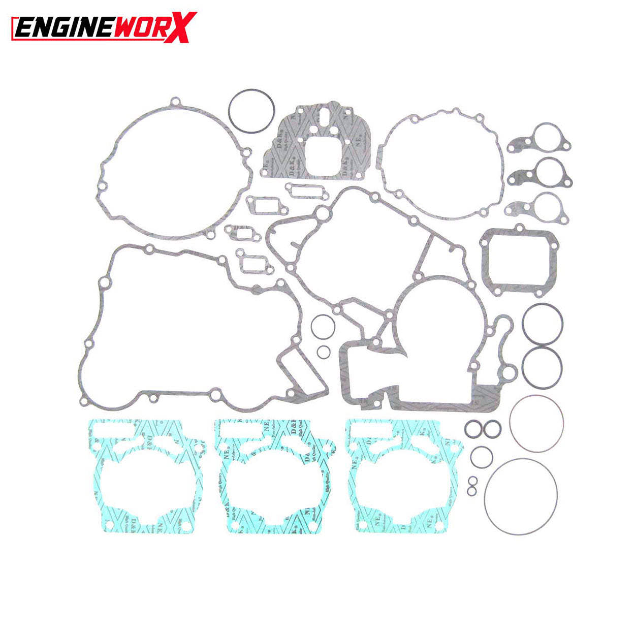 Engineworx Full Gasket Kit KTM SX/EXC 125 07-15, SX144 07-08, SX150 09-15, Husky TC/TE 125 14-15