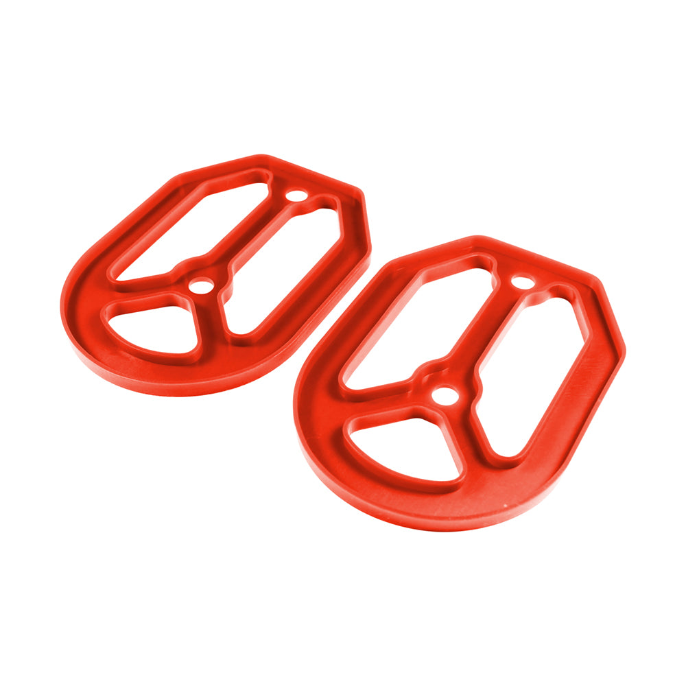 Apico Foot Peg Silicon for Pro-Bite Pegs 2pk Red