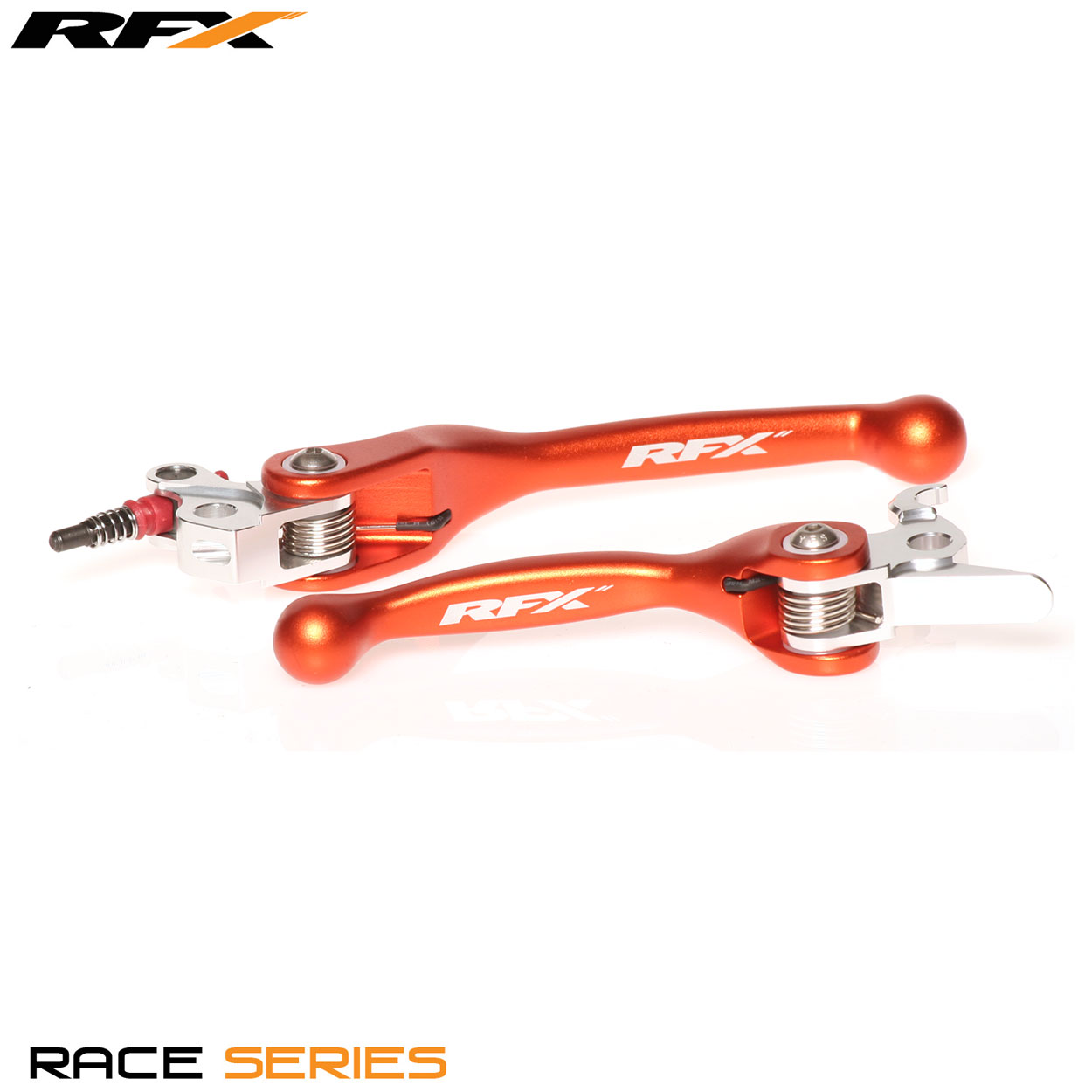 RFX Race Forged Flexible Lever Set (Orange) KTM  Various Brembo Brake / Magura Clutch <08