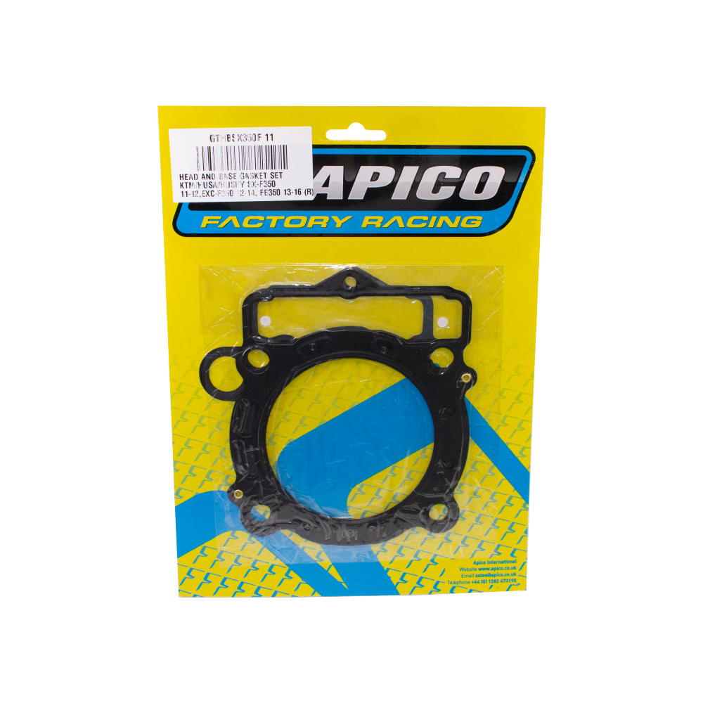 Apico Head and Base Gasket Set KTM/HUSKY SX-F350 11-12, EXC-F350 12-14, FE350 13-16