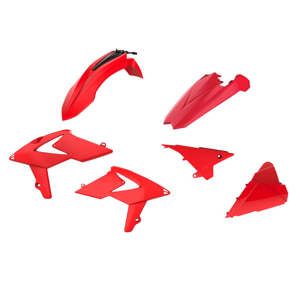 Polisport Plastic Kit BETA 125-480RR 2T+4T 18-19 Red