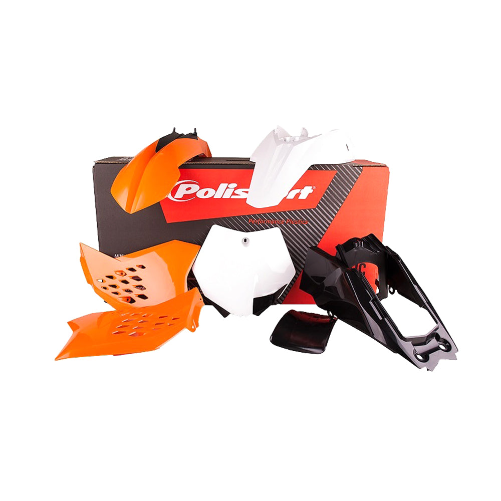 Polisport Plastic Kit KTM SX65 12-15 Orange/White OEM (2012)