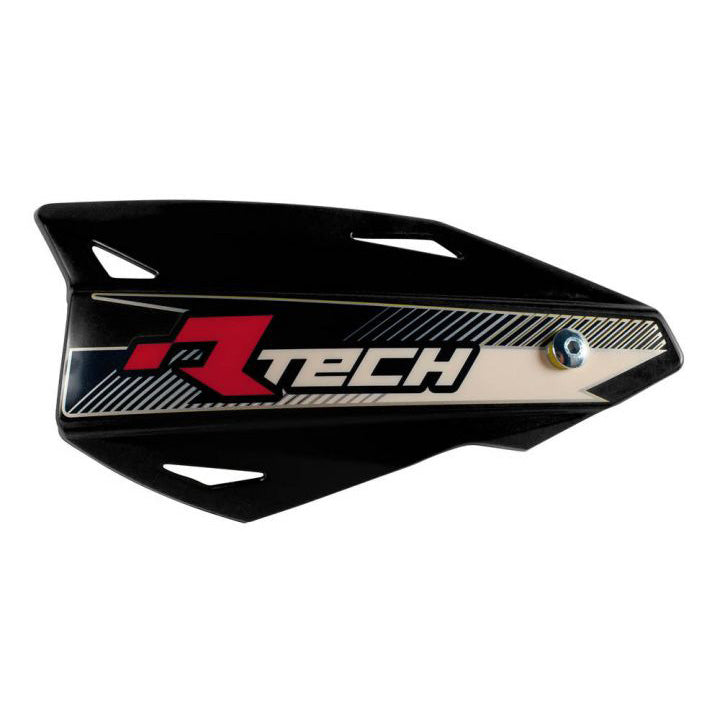 Rtech Vertigo Handguards with Fitting Kit Black